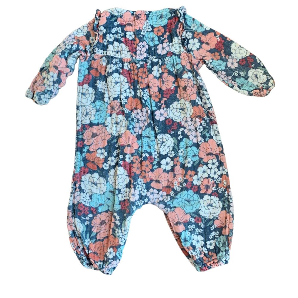 Angel Dear Muslin Floral Romper - Picture 5 of 6